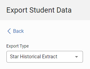 select Star Historical Extract