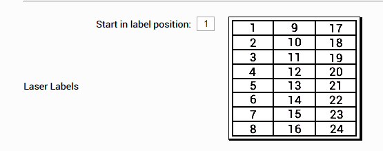 enter the starting position
