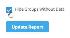 the Hide Groups Without Data tick box